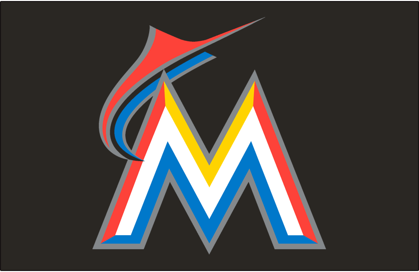 Miami Marlins 2012-2018 Cap Logo fabric transfer